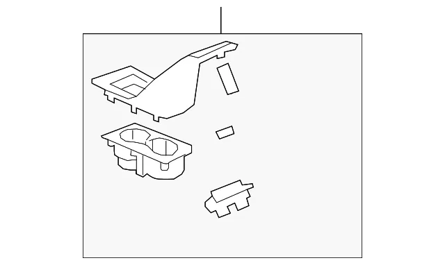 Cover Asm F/Flr Cnsl Rr *E - GM (96827538)