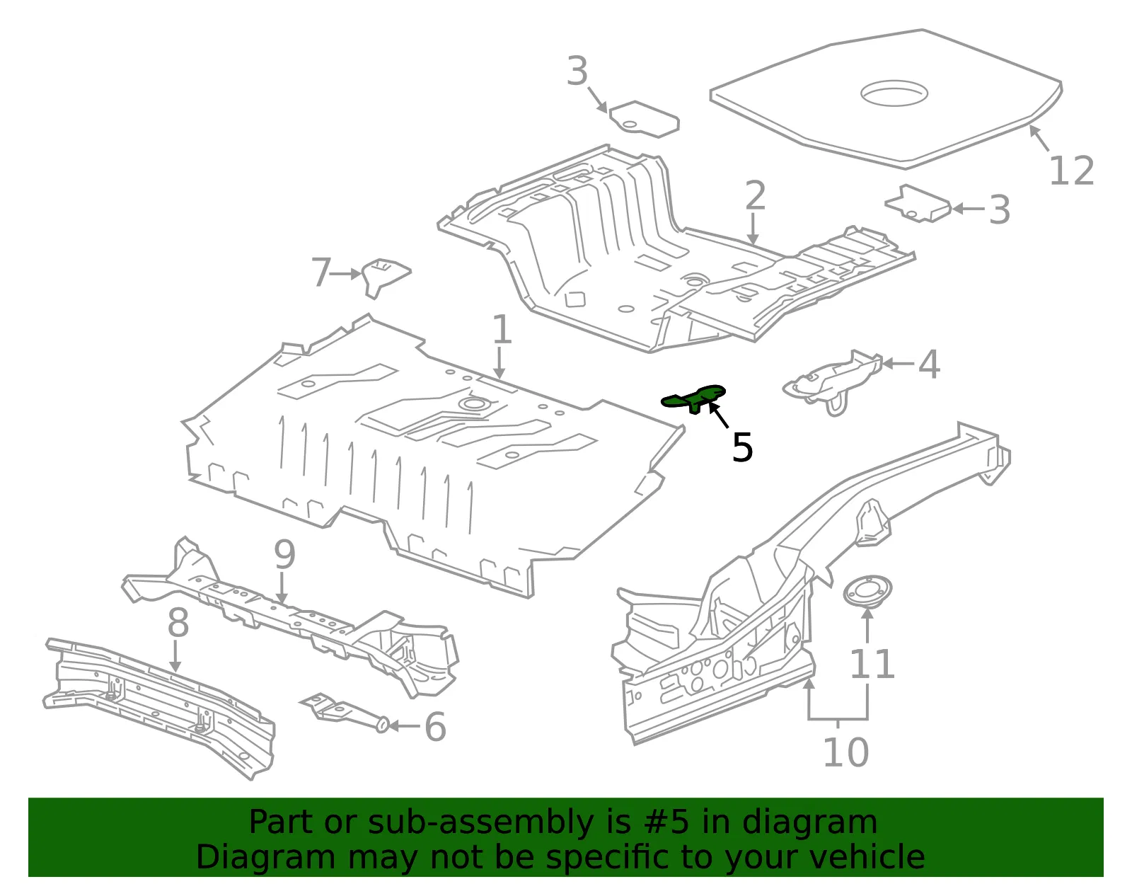 Multi-Purpose Bracket - GM (96847355) - view 4