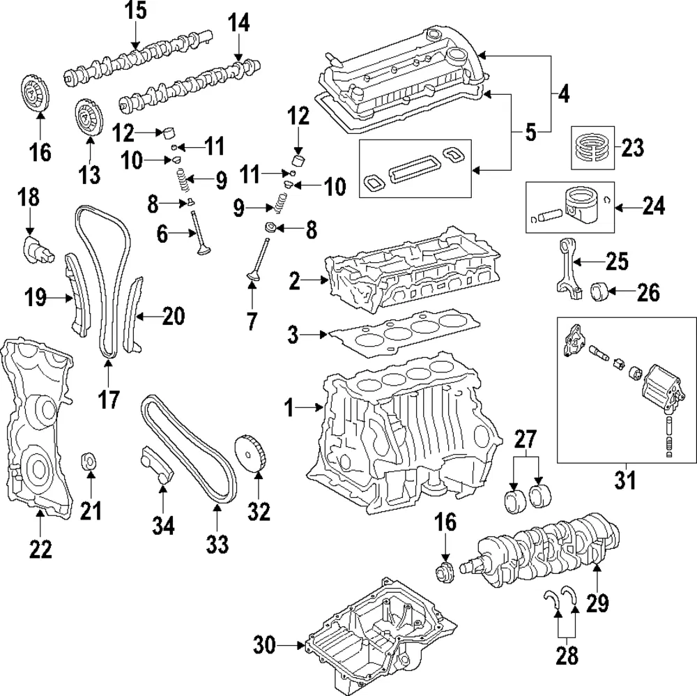 Bearing - Ford (9E5Z-6333-B) - view 7