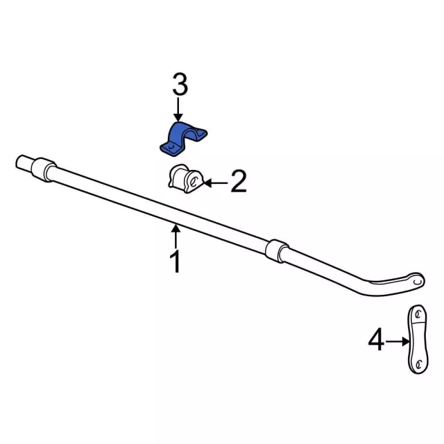 Bracket - Ford (9L2Z-5486-AA) - view 2