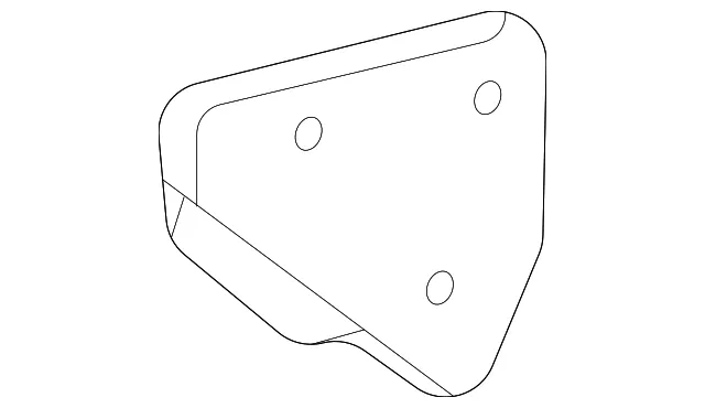 Motorcraft™ Radius Arm Bracket - Ford (AD-1341)