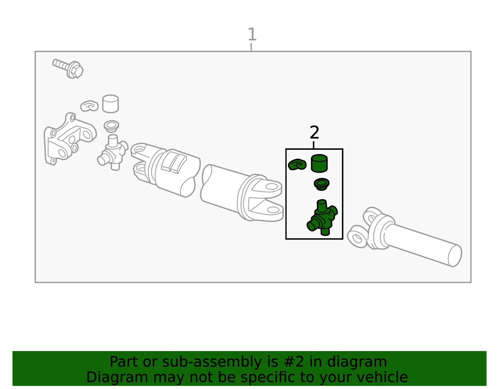 Universal Joint - Ford (BC3Z-4635-A) - view 8