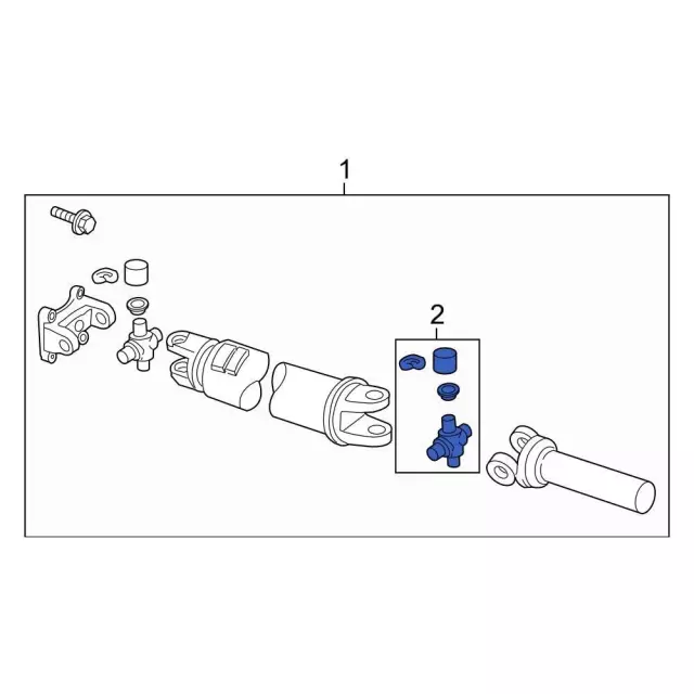 Universal Joint - Ford (BC3Z-4635-A) - view 4