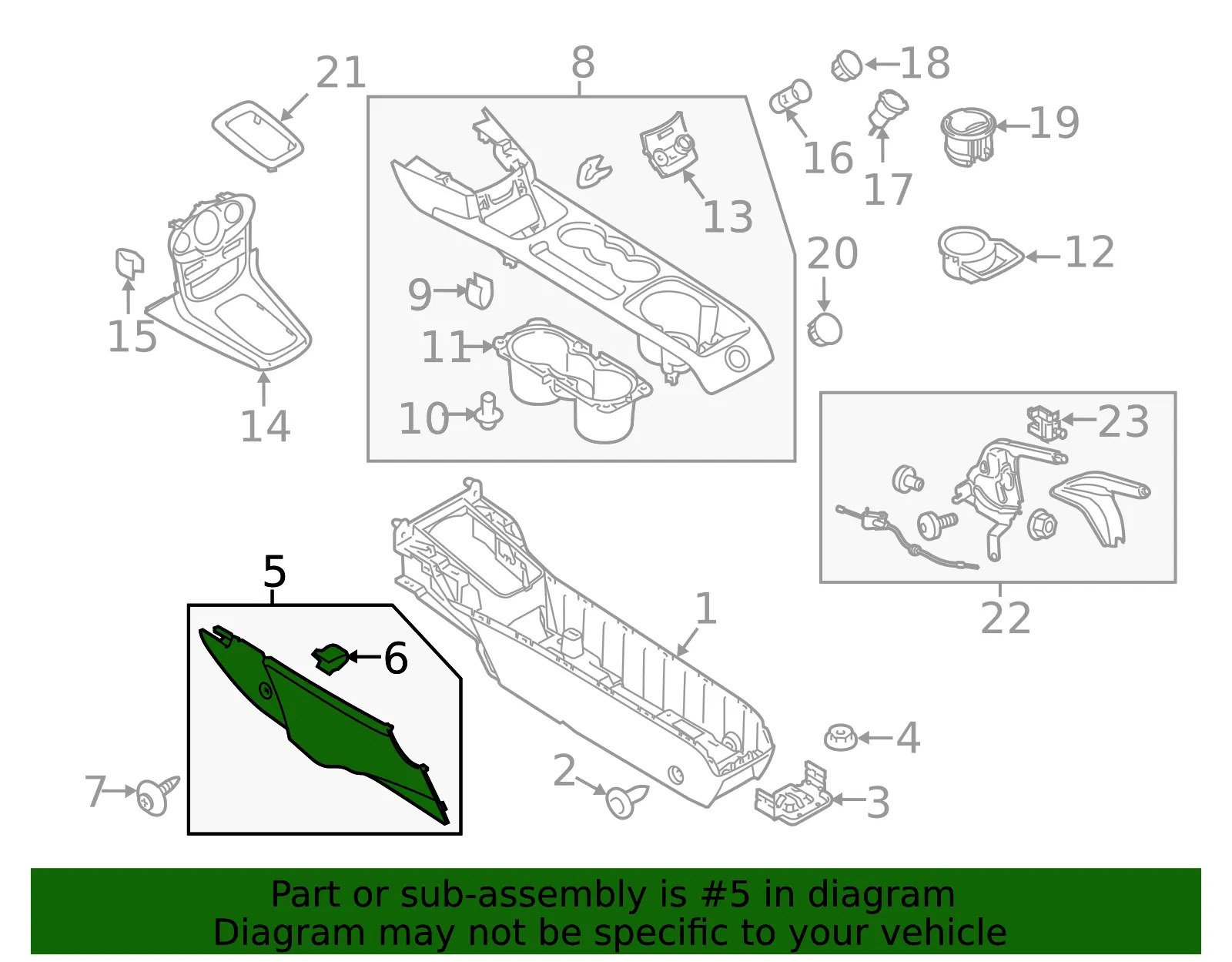 Side Panel - Driver's Side (LH) - Ford (CE8Z-5404609-AE) - view 5