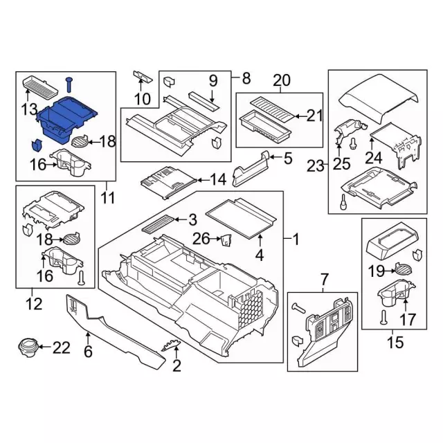 Lower Panel - Ford (GL3Z-1504567-BC) - view 4