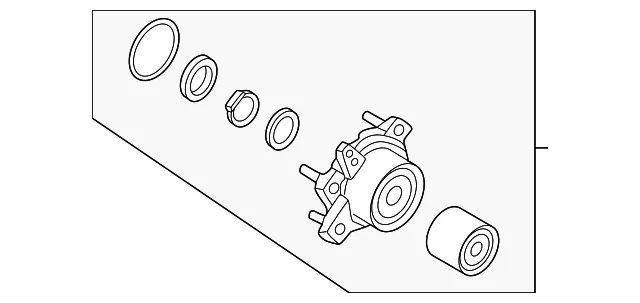 Bearing Assembly - Ford (MB3Z-1109-A)