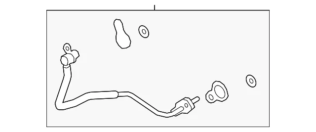 Motorcraft™ Turbocharger Oil Line - Ford (OSL-33)