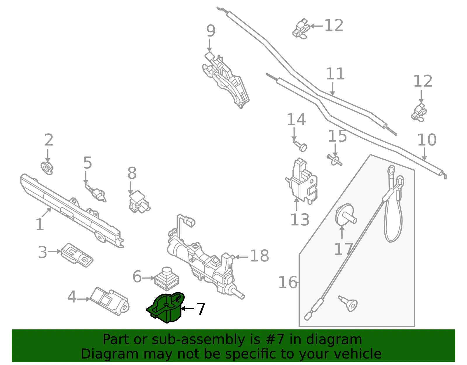 Camera Bracket - Ford (PC3Z-19H421-D) - view 3