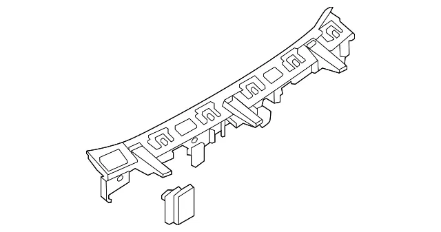 Center Support - Ford (PR3Z-17754-AB)