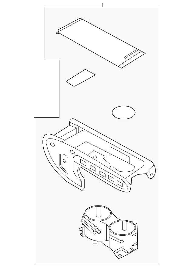 Holder Cup - Ford (RC5Z-7813562-AA)