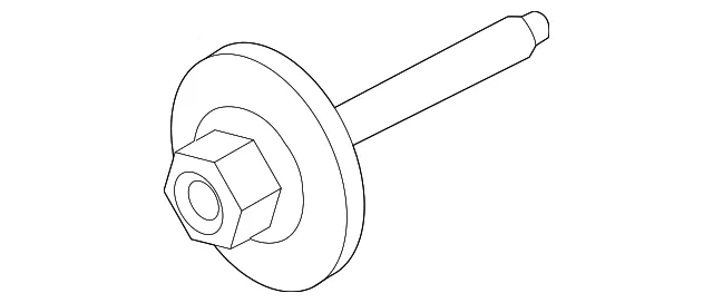 Air Cleaner Assembly Bolt - Ford (W715729-S437) - view 2