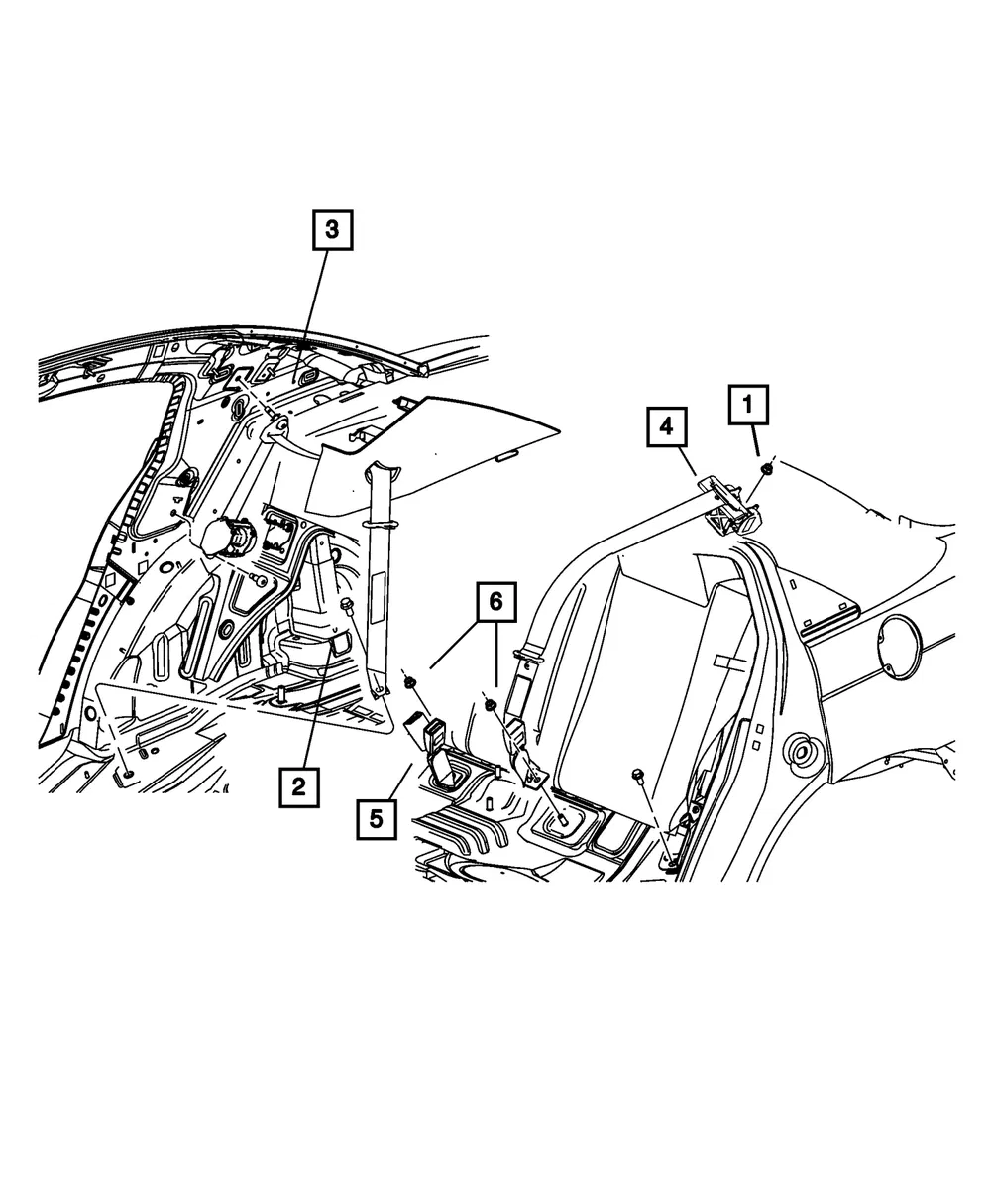 Outer Belt Assembly - Driver's Side (LH) - Mopar (XS71DX9AD) - view 4