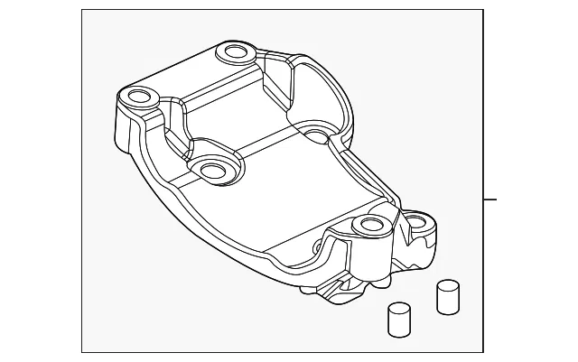 Bracket - Ford (al3z10a313e) - view 7