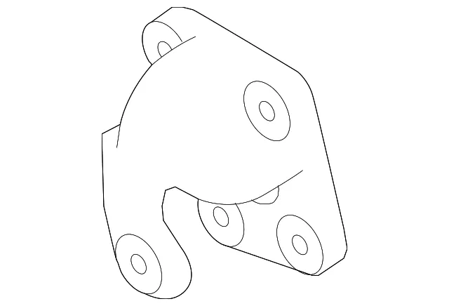 Mount Bracket - Ford (bb5z6e042c) - view 5