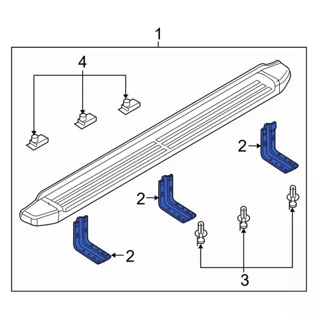 Bracket - Ford (bc3z16n470b) - view 2