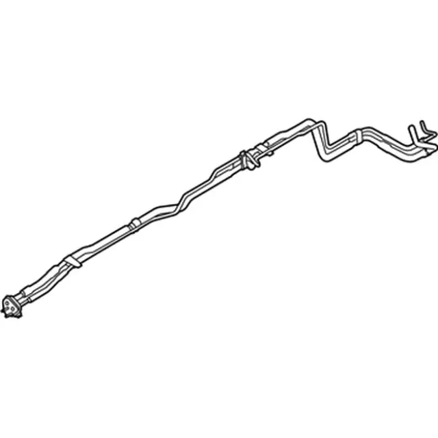 A/C Refrigerant Liquid Hose - Ford (bk3z19835d)