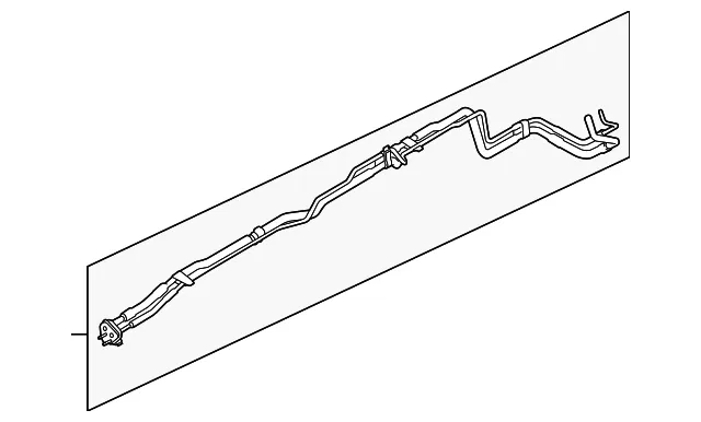 A/C Refrigerant Liquid Hose - Ford (bk3z19835d) - view 2
