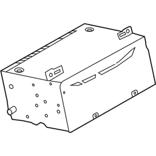 Radio Control Unit - Ford (ck4z18c869c)