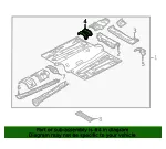 Floor Pan Reinforcement - Ford (cv6z115a74a) - view 3