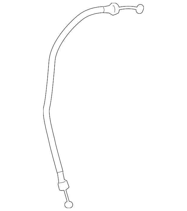 Lock Cable - Ford (de8z54221a00a) - view 5