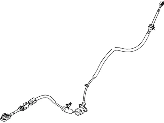 Shift Control Cable - Ford (dg1z7e395e) - view 3