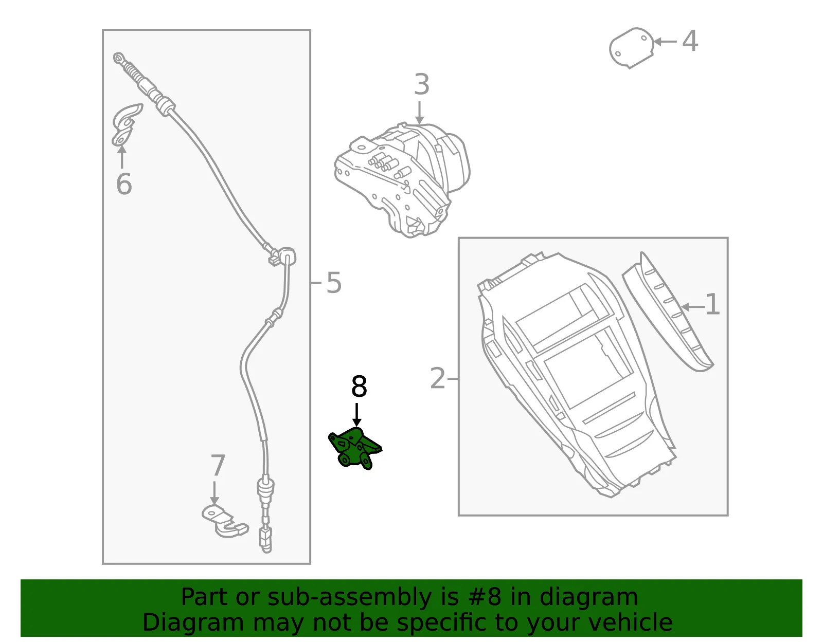 Bracket - Ford (dg9z7b229b) - view 5