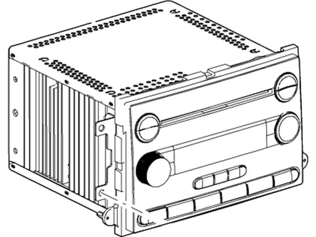 Radio Control Unit - Ford (ec2z18c869ca)