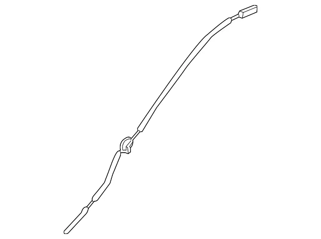 Release Cable - Ford (ej7z17221a00a) - view 3
