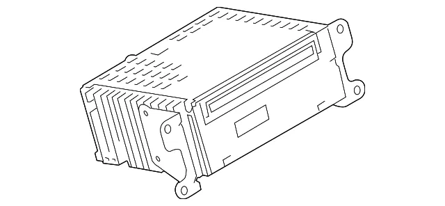 Receiver Assembly - Radio - Ford (et4z18c869na)