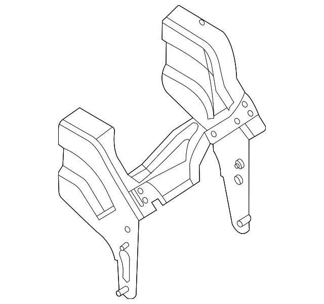 Mount Bracket - Ford (fl3z16a417c) - view 2