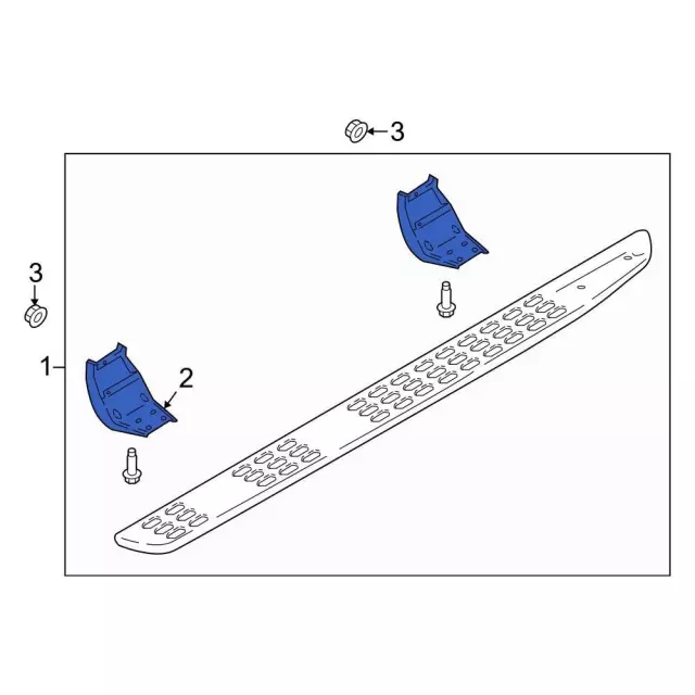 Bracket - Ford (fl3z16a506eb) - view 6
