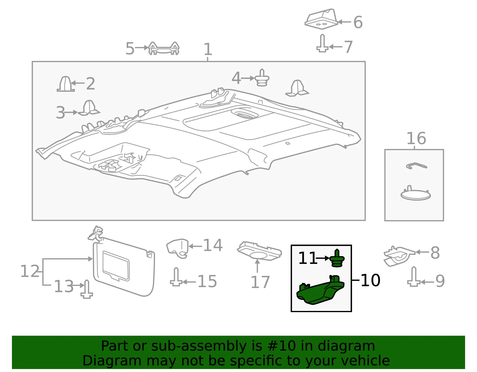 Striker Cover - Ford (fl3z18264b82aj) - view 3