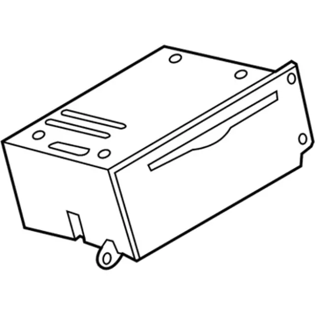 Radio Control Unit - Ford (fl3z18c869ca)