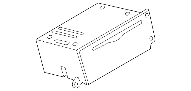Radio Control Unit - Ford (gl3z18c869ef)