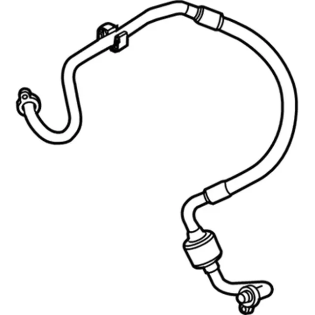 A/C Refrigerant Discharge Hose - Ford (h1fz19972c)