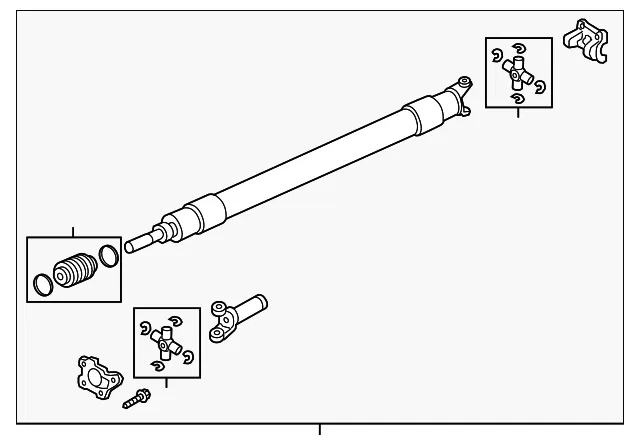 Drive Shaft - Ford (hc3z4602bm) - view 3
