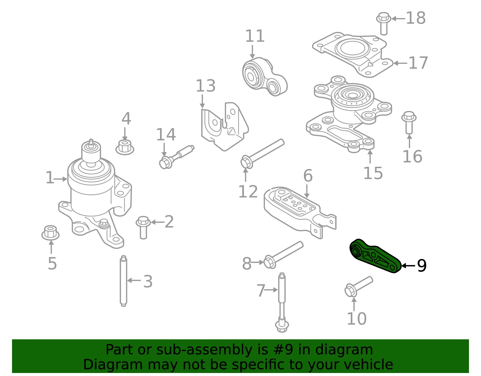 Bracket - Ford (hp5z6e042b) - view 5