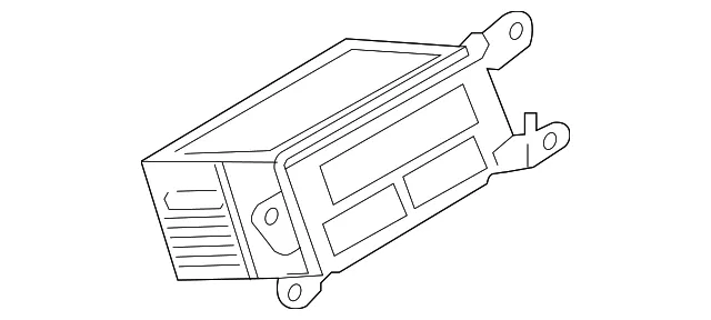 Radio Control Unit - Ford (hs7z18c869xe)