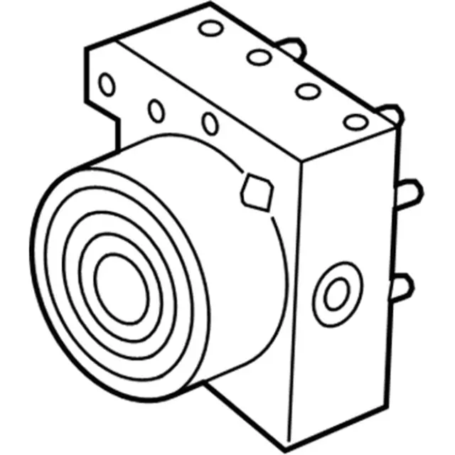 ABS Pump Assembly - Ford (kg9z2c215c) - view 2