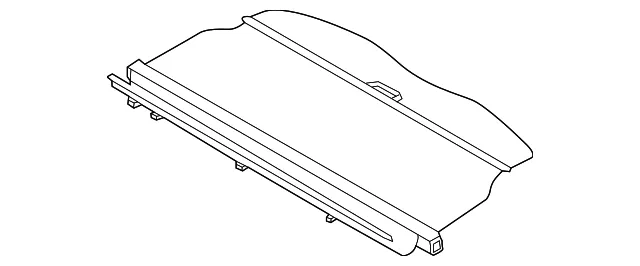 Cargo Cover - Ford (kt4z5845440aa) - view 2