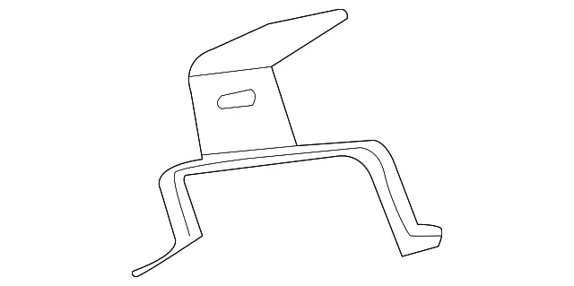 Inter-Cooler Pipe Bracket - Ford (l1mz9647d) - view 2