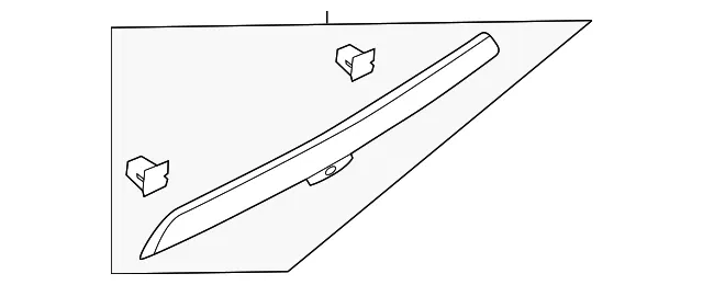 Lift-Gate Finish Panel - Ford (lb5z7842512cb)