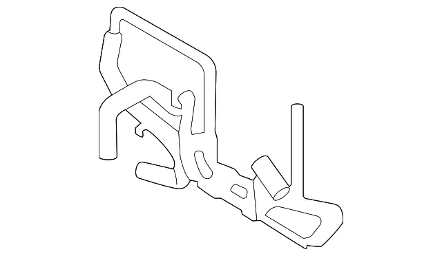 Hose & Tube Assembly - Ford (mb3z8a577l)