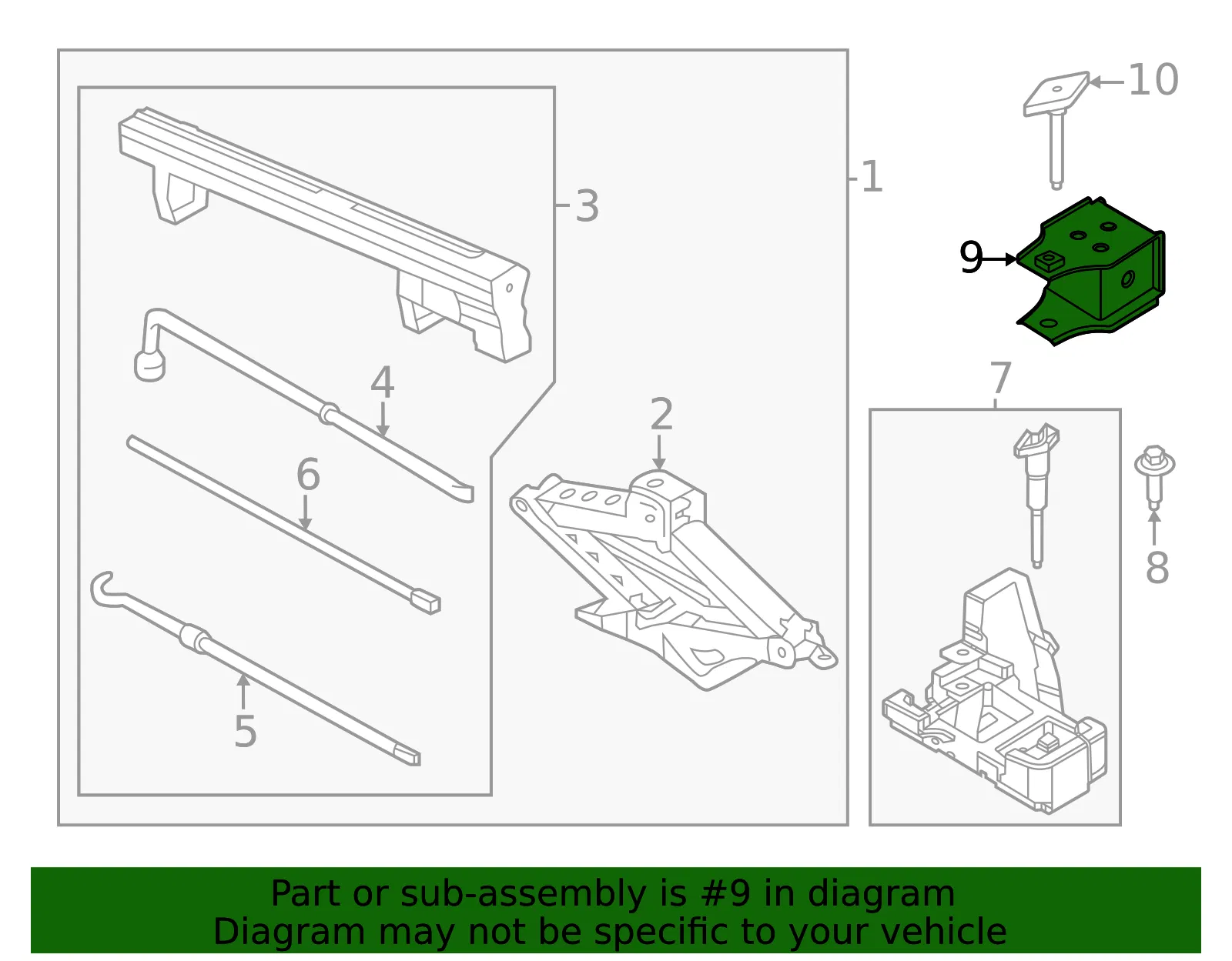 Adapter - Ford (ml3z17a914a) - view 6