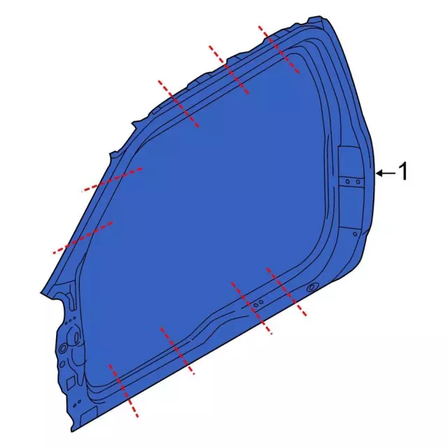 Aperture Panel - Ford (ml3z18211a10a)