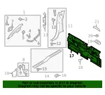 Back Panel - Ford (ml3z1823706aa) - view 3
