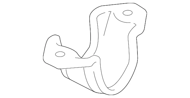 Bracket - Ford (ml3z5486d) - view 3