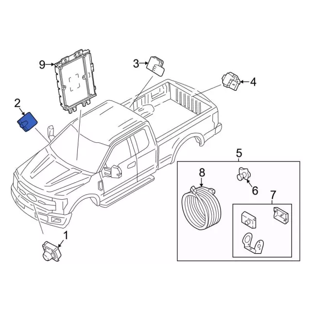 Camera - Ford (pc3z19g490e) - view 3