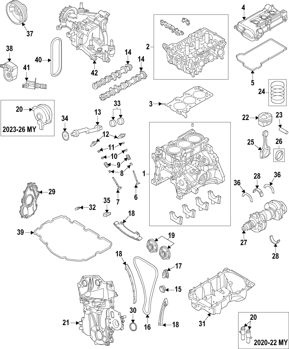Connecting Rod Bearing - Ford (pv4z6211aa) - view 2