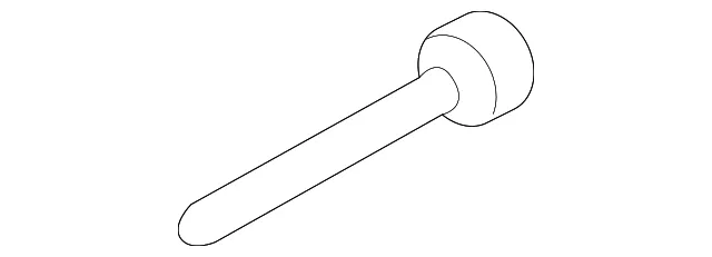 Trans Cross-Member Mount Bolt - Ford (w710356s439) - view 7